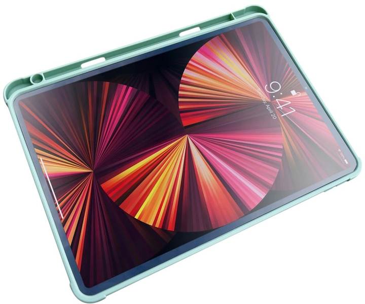 Etui z klapką Hurtel Smart Cover do iPad Pro 12.9'' 2021 / 2020 Green (AT9145576224366) - obraz 7