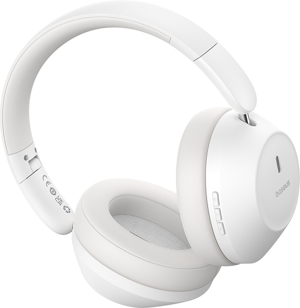 Słuchawki Baseus Bass 30 Max White (6932172657819) - obraz 5
