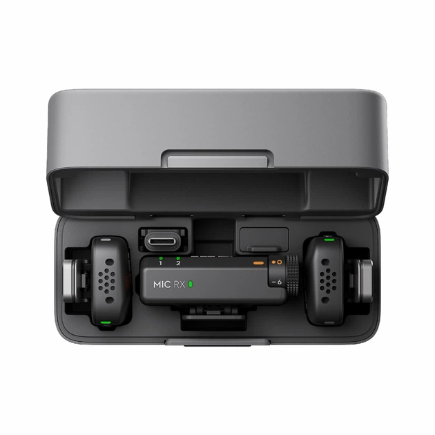 Мікрофони DJI Mic Mini (2 микрофона + 1 приемник + 1 зарядный бокс