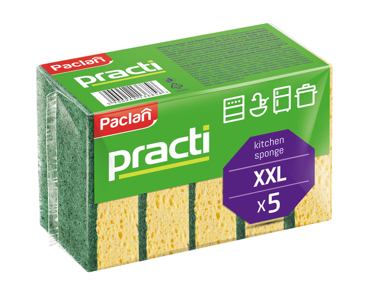 Губки Paclan кухонні 5 шт - зображення 2