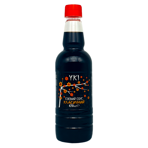 Соус YKI Соевый 470 мл - Фото 1 Соус YKI Соевый 470 мл - изображение 1
