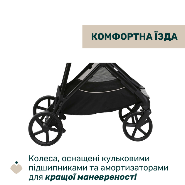 Коляска 2 в 1 Chicco Seety Черная (87097.07.01) - изображение 11