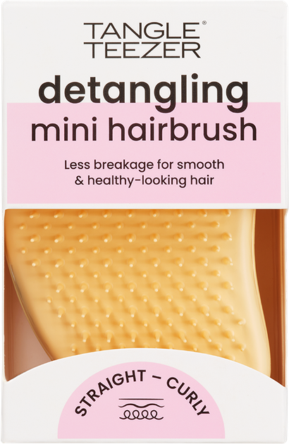 Щетка для волос Tangle Teezer The Original Mini Buttercup Yellow (5060926686837) - Фото 7 Щетка для волос Tangle Teezer The Original Mini Buttercup Yellow (5060926686837) - изображение 7