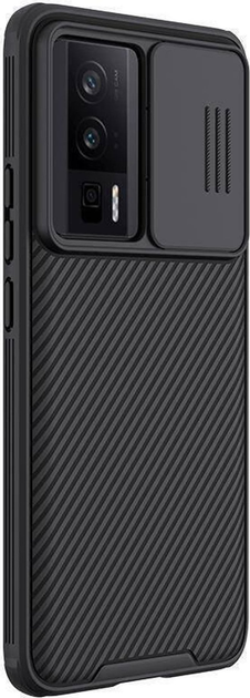 Etui Nillkin CamShield Pro Case do Xiaomi Redmi K60/K60 Pro/Poco F5 Pro Black (6902048262195) - obraz 4