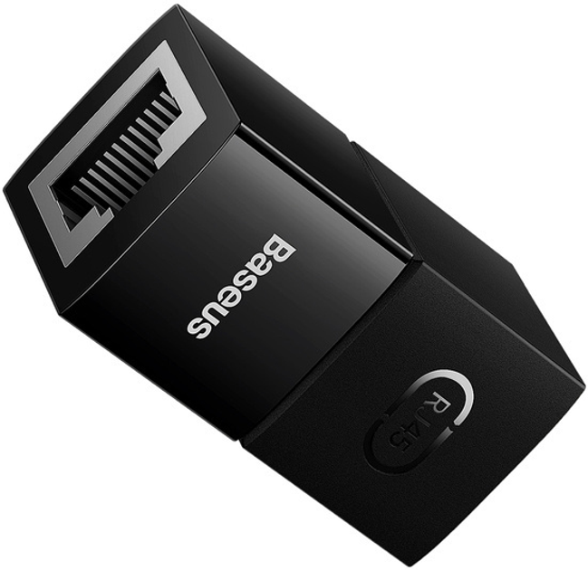 Zestaw 10 złączek Baseus AirJoy LAN RJ45 Black (6932172630423) - obraz 6