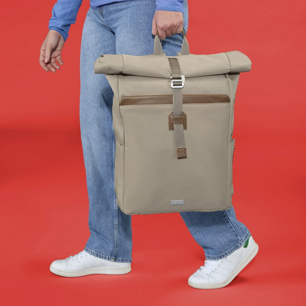 Рюкзак для ноутбука Hama Silvan 16.2" Beige (4047443517814) - зображення 11