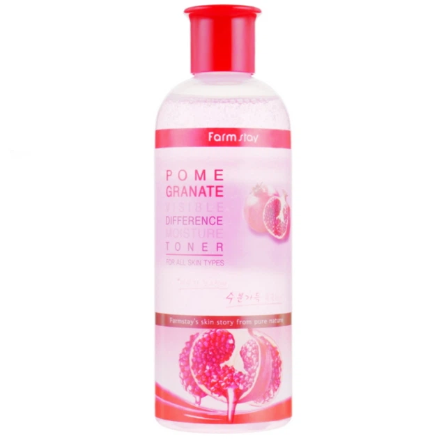 Осветляющий тонер с экстрактом граната Farmstay Pomegranate Visible Difference Moisture Toner 350 мл (8809426957293) - Фото 1 Осветляющий тонер с экстрактом граната Farmstay Pomegranate Visible Difference Moisture Toner 350 мл (8809426957293) - изображение 1