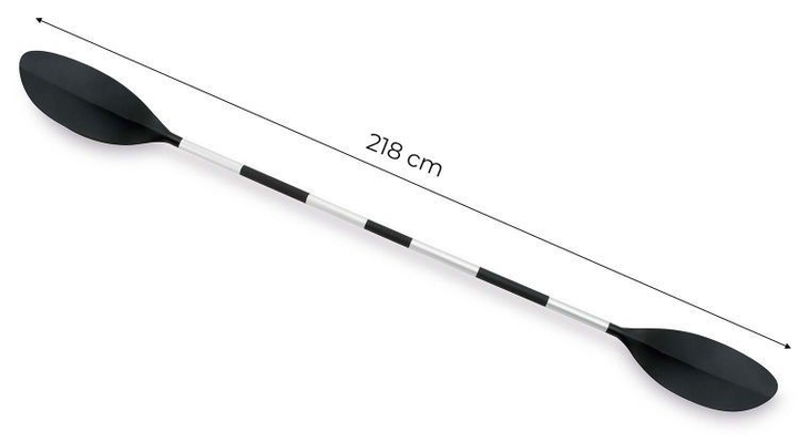 Wiosło do pontonu Intex aluminiowe dwupiórowe 218 cm 69629 (6941057417837) - obraz 3