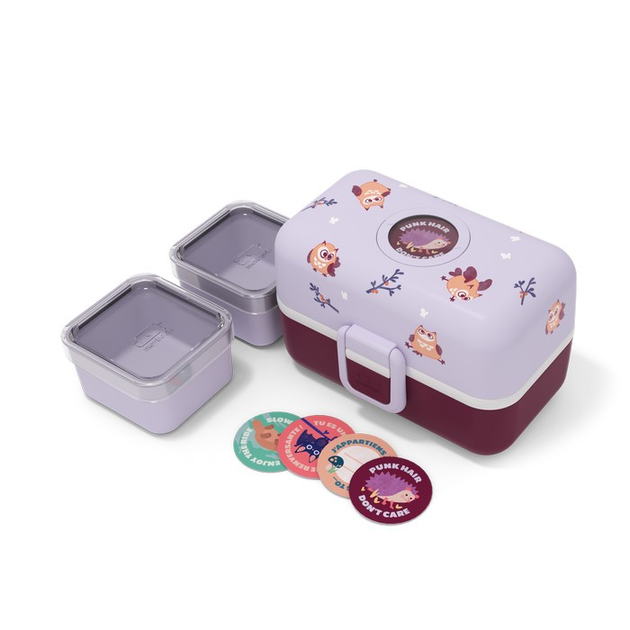 Ланч-бокс Monbento Tresor Graphic Owl (3760367952318) - зображення 3