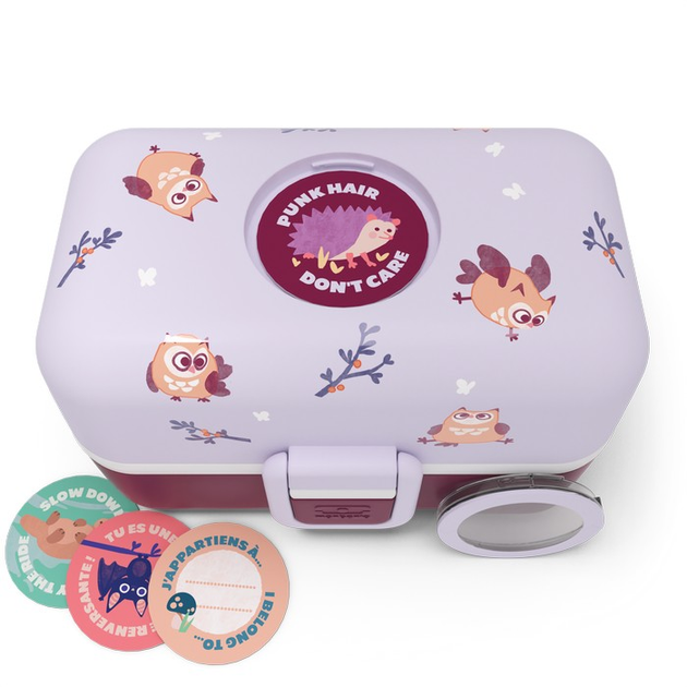 Ланч-бокс Monbento Tresor Graphic Owl (3760367952318) - зображення 4