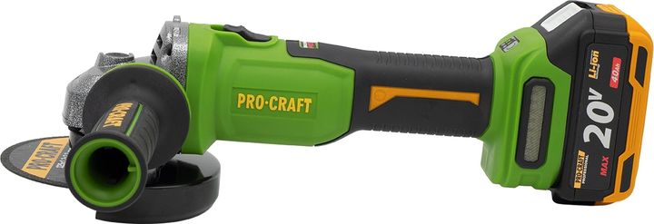 Акумуляторна болгарка ProCraft PWA220 УШМ (1 акб 4 Аг) (ProCraft032201) - зображення 3