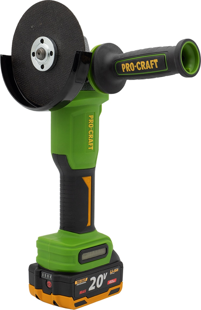 Акумуляторна болгарка ProCraft PWA220 УШМ (1 акб 4 Аг) (ProCraft032201) - зображення 7