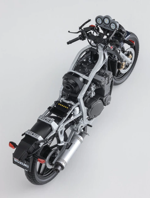 Сборная модель мотоцикла SUZUKI GSX R750 G GR71G Hasegawa 21507 - изображение 9
