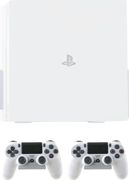 Zestaw uchwytów ściennych 4mount Wall Mount do PS4 Pro i DualShock 4 (5907813300899) - obraz 6