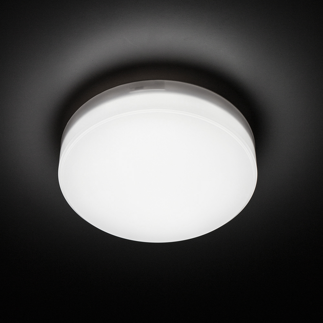 Світильник світлодіодний настінно-стельовий Luminaria NLR 12W 220V IP44 5000K - зображення 2