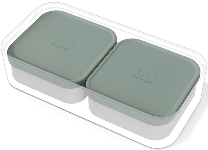 Zestaw pojemników na przekąski Monbento ExtraGreenMi 4 szt (3760367953230) - obraz 8
