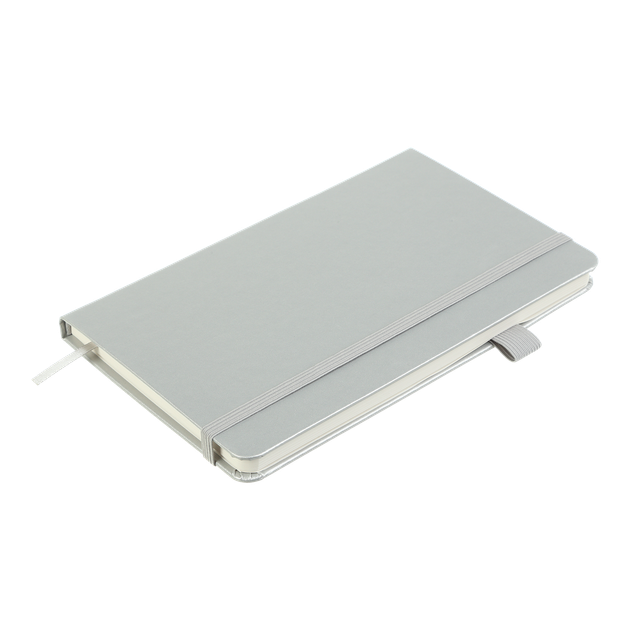 Книга записна Buromax Etalon 125*195мм 96 аркушів у клітинку обкладинка штучна шкіра Срібна (BM.291160-24) - изображение 3