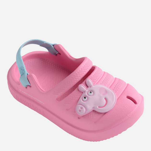 Дитячі крокси-сабо для дівчинки Havaianas 4148462.1749 25-26 (23-24BR) Рожеві (7909843640011) - зображення 3