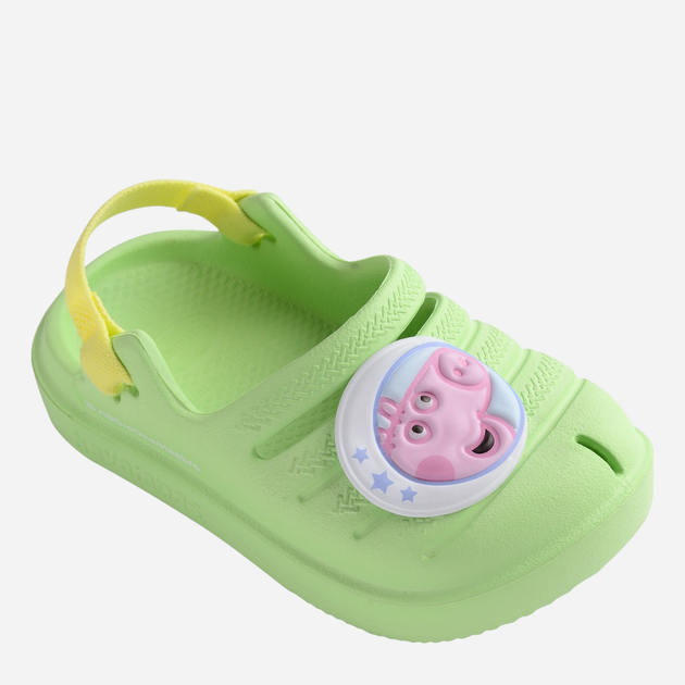 Дитячі крокси-сабо для хлопчика Havaianas 4148462.1822 27-28 (25-26BR) Салатові (7909843640073) - зображення 3