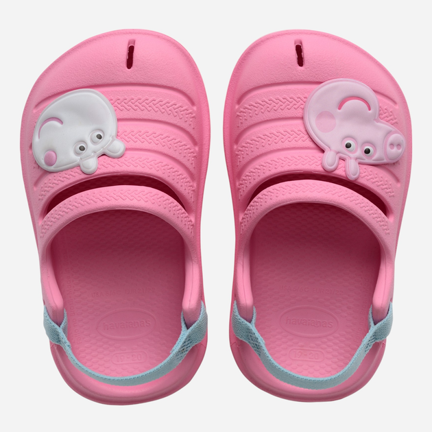 Дитячі крокси-сабо для дівчинки Havaianas 4148462.1749 25-26 (23-24BR) Рожеві (7909843640011) - зображення 6