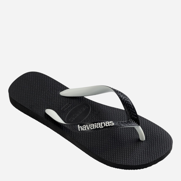 Klapki japonki męskie basenowe Havaianas 4115549.1069 45-46 (43-44BR) Czarne (7893249404936) - obraz 5