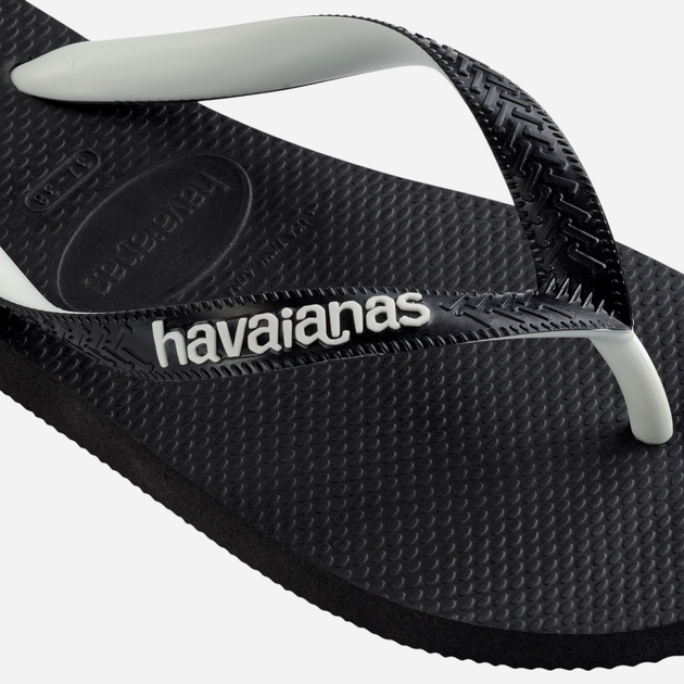 Klapki japonki damskie basenowe Havaianas 4115549.1069 37-38 (35-36BR) Czarne (7893249404899) - obraz 6