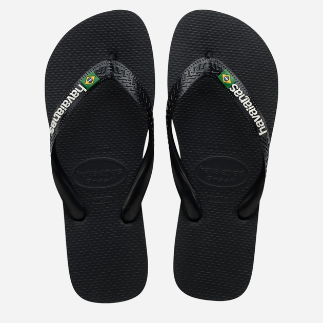 Klapki japonki dziecięce dla dziewczynki Havaianas 4110850.1069 31-32 (29-30BR) Czarne (7891224864553) - obraz 5