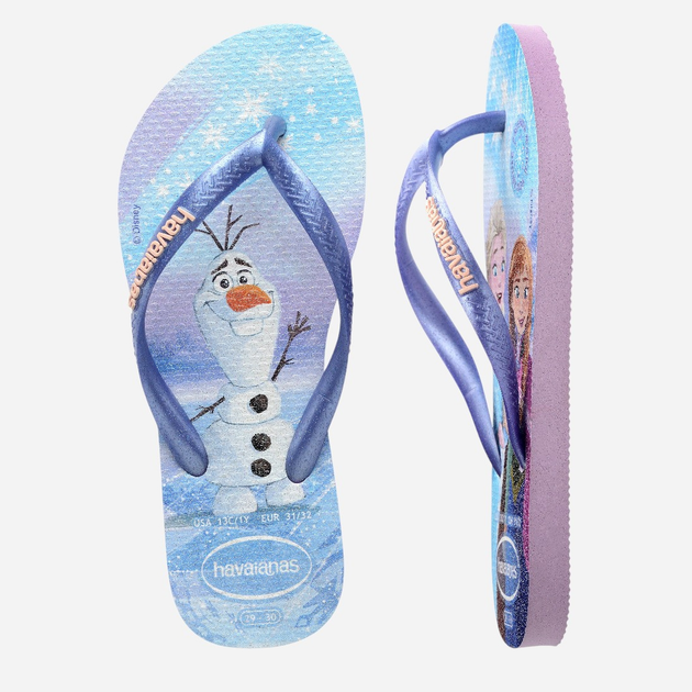 Дитячі в'єтнамки для дівчинки Havaianas 4123328.0397 31-32 (29-30BR) Фіолетові (7909989437780) - зображення 4