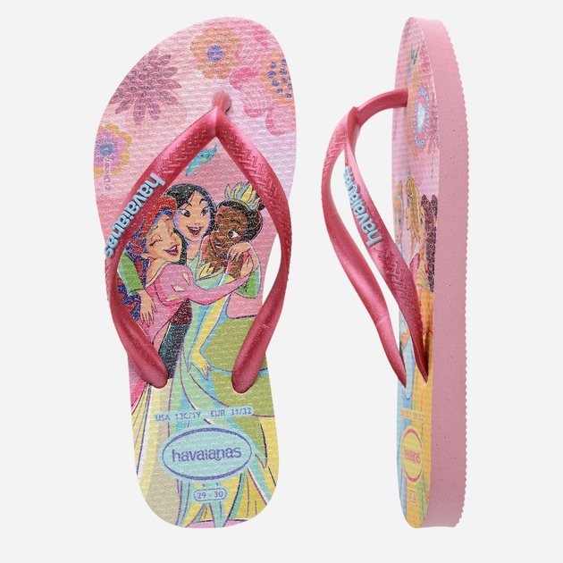 Дитячі в'єтнамки для дівчинки Havaianas 4123328.9321 29-30 (27-28BR) Рожеві (7909989437988) - зображення 4