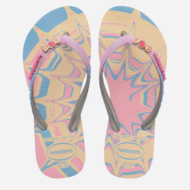 Дитячі в'єтнамки для дівчинки Havaianas 4146976.9321 31-32 (29-30BR) Рожеві (7909989412046) - зображення 5