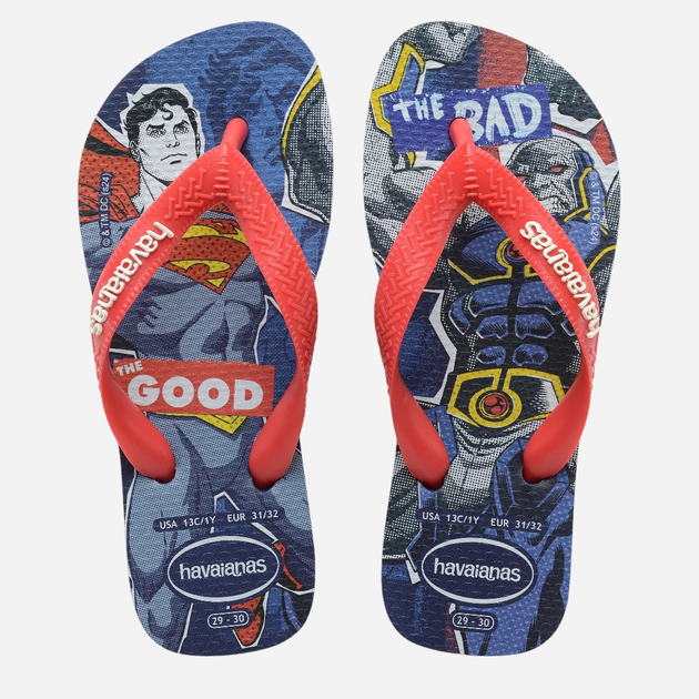 Дитячі в'єтнамки для хлопчика Havaianas 4149874.0555 33-34 (31-32BR) Темно-сині (7909989481929) - зображення 5