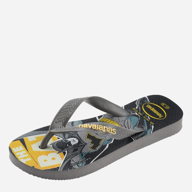Japonki chłopięce Havaianas 4149874.5178 37-38 (35-36BR) Szare (7909989482018) - obraz 3