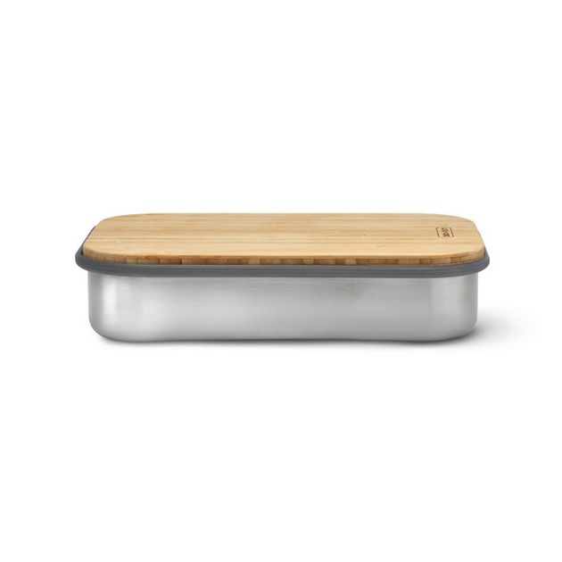 Ланч-бокс Black+Blum Haus Однокамерний з бамбуковою кришкою 900 мл (5060089724100) - зображення 6