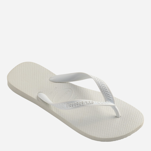 Klapki japonki damskie basenowe Havaianas 4000029.0001 39-40 (37-38BR) Białe (7891109714485) - obraz 4