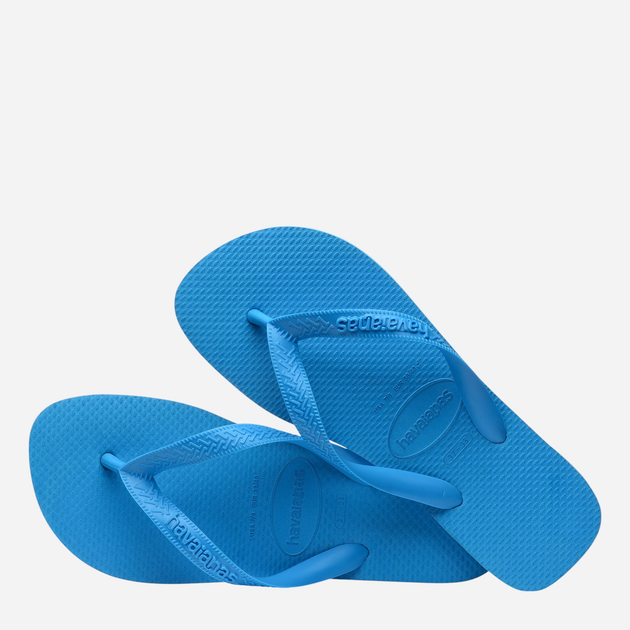 Чоловічі в'єтнамки для пляжу Havaianas 4000029.0212 43-44 (41-42BR) Блакитні (7891266523852) - зображення 4