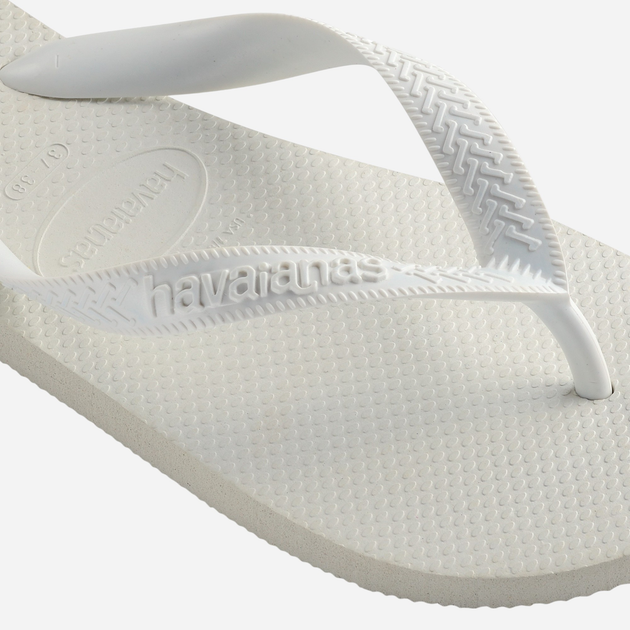 Klapki japonki męskie basenowe Havaianas 4000029.0001 47-48 (45-46BR) Białe (7895265222051) - obraz 8