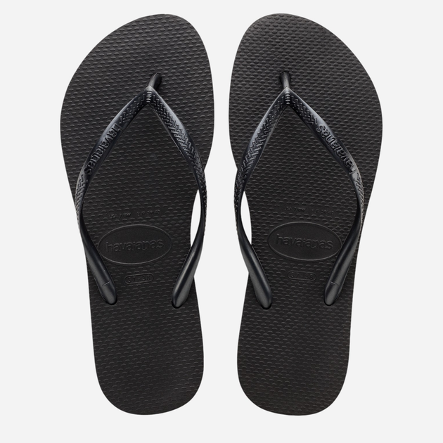 Klapki japonki damskie basenowe Havaianas 4000030.0090 43-44 (41-42BR) Czarne (7890732316509) - obraz 8