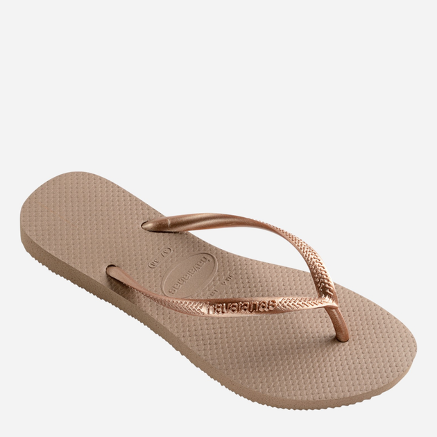 Жіночі в'єтнамки для пляжу Havaianas 4000030.3581 41-42 (39-40BR) Рожеве золото (7891266542075) - зображення 5