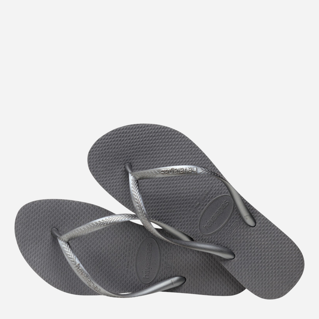 Жіночі в'єтнамки для пляжу Havaianas 4000030.5178 37-38 (35-36BR) Сірі (7891266827356) - зображення 6
