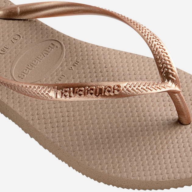 Жіночі в'єтнамки для пляжу Havaianas 4000030.3581 43-44 (41-42BR) Рожеве золото (7891266542082) - зображення 8