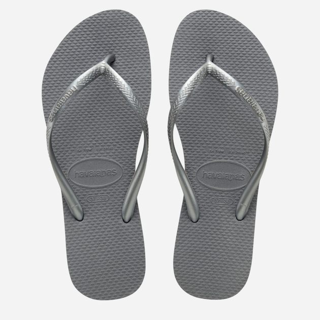 Жіночі в'єтнамки для пляжу Havaianas 4000030.5178 41-42 (39-40BR) Сірі (7891266827370) - зображення 8