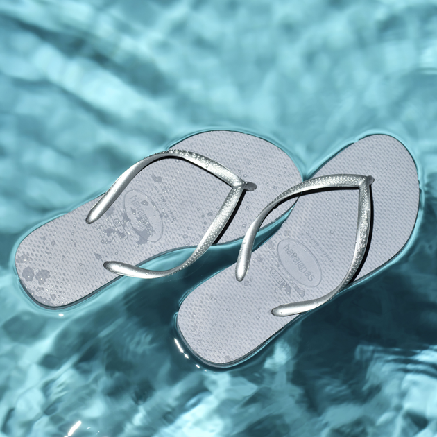 Жіночі в'єтнамки для пляжу Havaianas 4000030.5178 39-40 (37-38BR) Сірі (7891266827363) - зображення 9