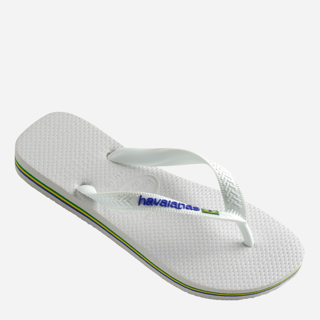 Klapki japonki damskie basenowe Havaianas 4110850.0001 37-38 (35-36BR) Białe (7891109342350) - obraz 4