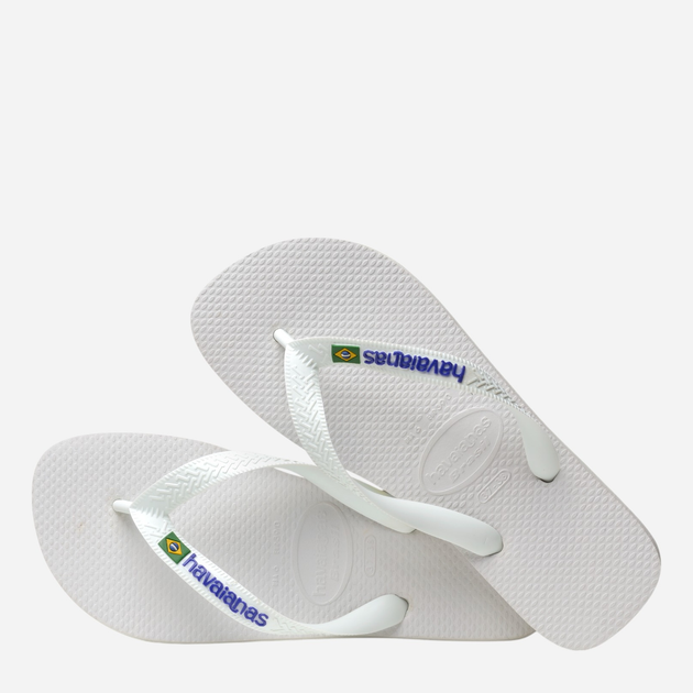 Klapki japonki damskie basenowe Havaianas 4110850.0001 37-38 (35-36BR) Białe (7891109342350) - obraz 5