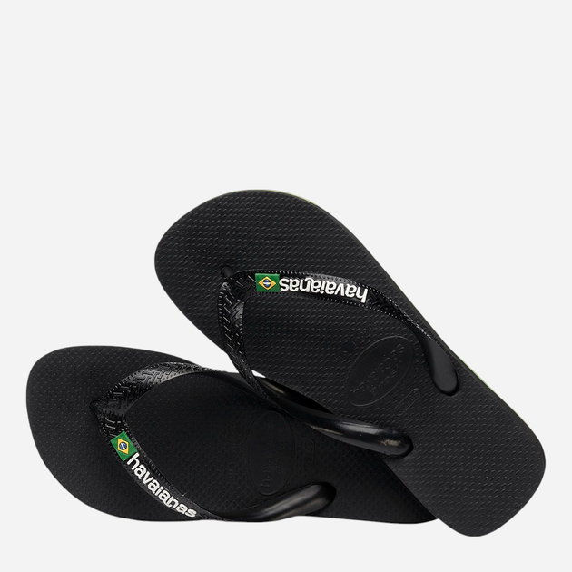 Жіночі в'єтнамки для пляжу Havaianas 4110850.1069 37-38 (35-36BR) Чорні (7891224864584) - зображення 5
