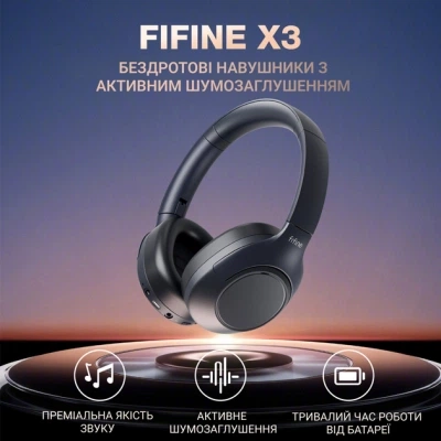 Наушники Fifine X3 Wireless Black (X3) - изображение 11