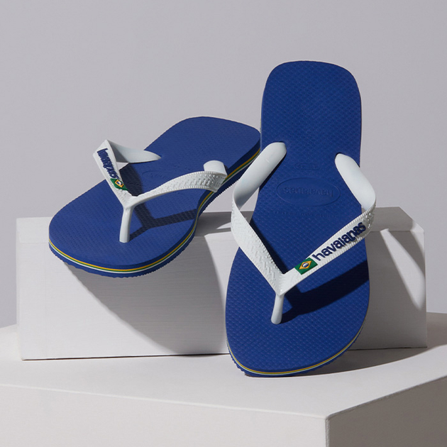 Жіночі в'єтнамки для пляжу Havaianas 4110850.2711 37-38 (35-36BR) Сині (7895265369794) - зображення 6