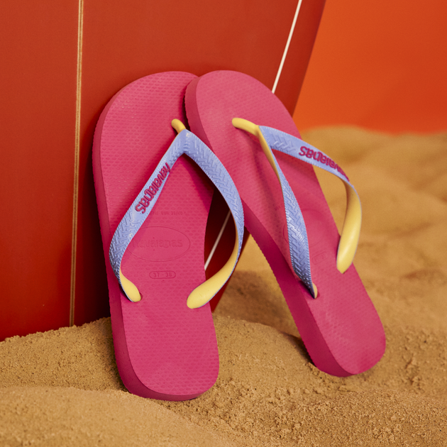 Klapki japonki damskie basenowe Havaianas 4115549.5784 37-38 (35-36BR) Różowe (7909989651544) - obraz 8