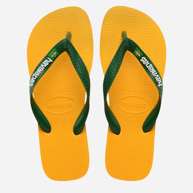 Жіночі в'єтнамки для пляжу Havaianas 4110850.1740 41-42 (39-40BR) Жовті (7909843310501) - зображення 6