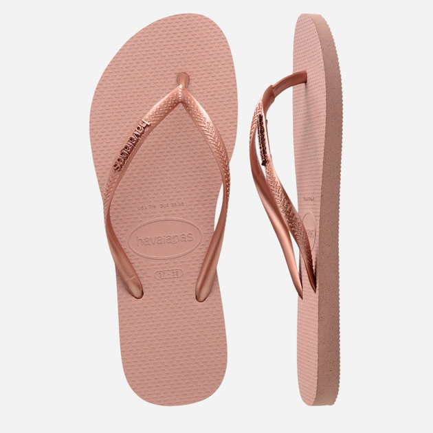 Жіночі в'єтнамки для пляжу Havaianas 4119875.6459 37-38 (35-36BR) Світло-рожеві (7909989988565) - зображення 5